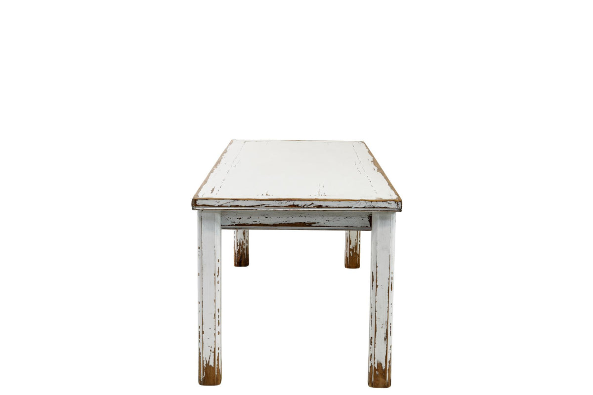 Sienna Dining Table/Desk in Antique White-Olde Door Company-Blue Hand Home