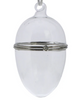 Glass Keepsake Box Ornament-HomArt-Blue Hand Home