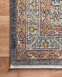 Graham Rug Magnolia Home by Joanna Gaines - GRA-01 Blue Persimmon-Loloi Rugs-Blue Hand Home