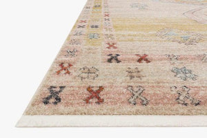 Graham Rug Magnolia Home by Joanna Gaines - GRA-04 Ant.Ivory/Multi-Loloi Rugs-Blue Hand Home