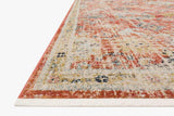 Graham Rug Magnolia Home by Joanna Gaines - GRA-05 Persimmon/Multi-Loloi Rugs-Blue Hand Home