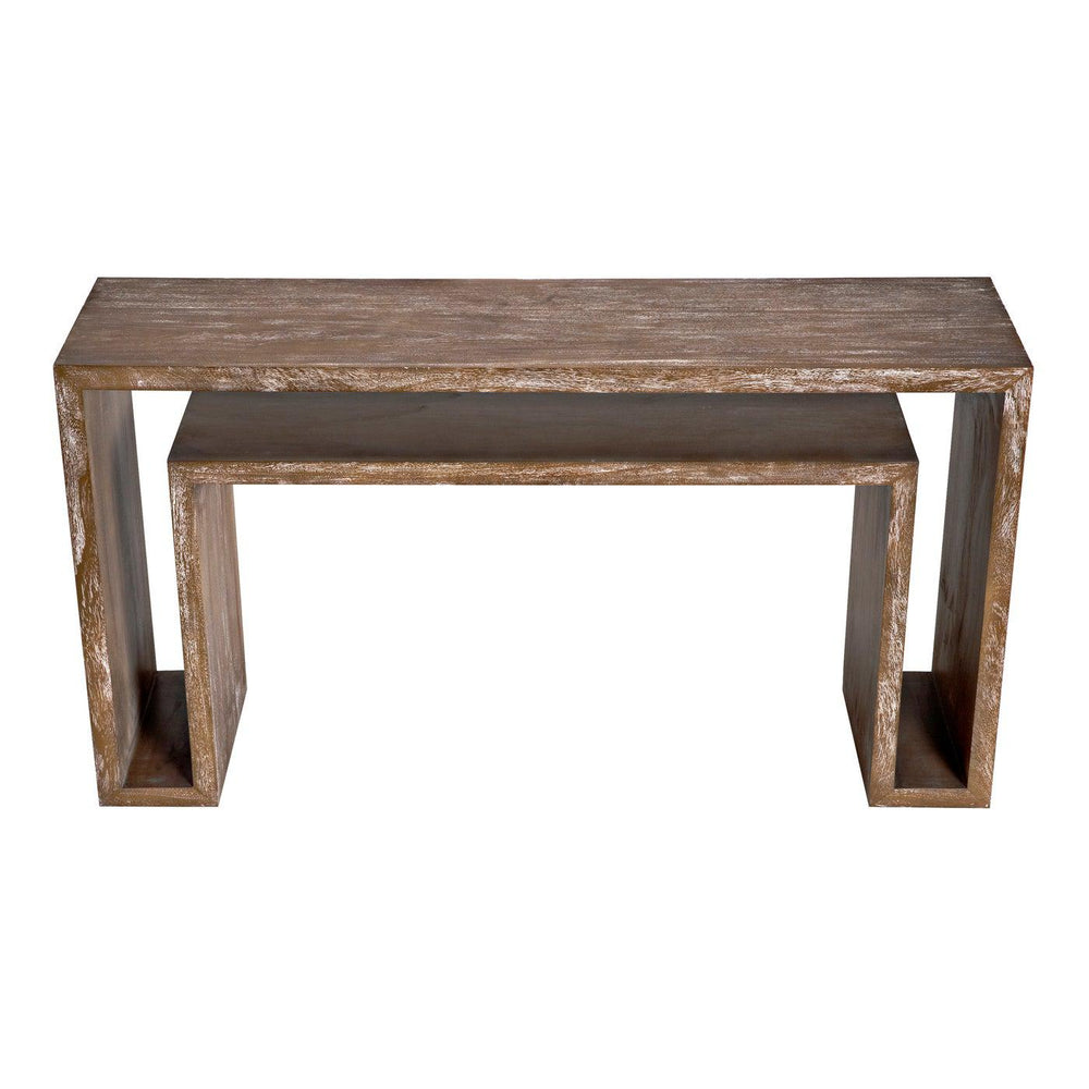 Noir Caine Console-Noir Furniture-Blue Hand Home