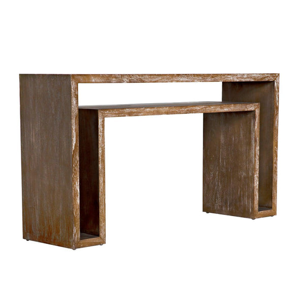 Noir Caine Console-Noir Furniture-Blue Hand Home