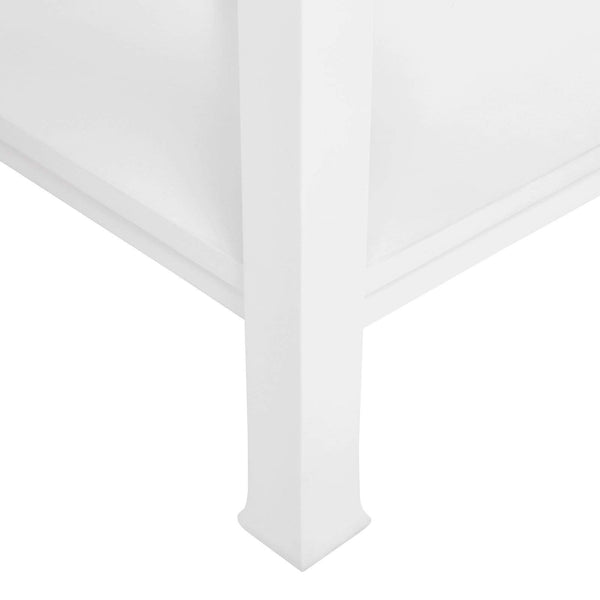 Villa & House - Harlow 1-Drawer Side Table In White-Bungalow 5-Blue Hand Home