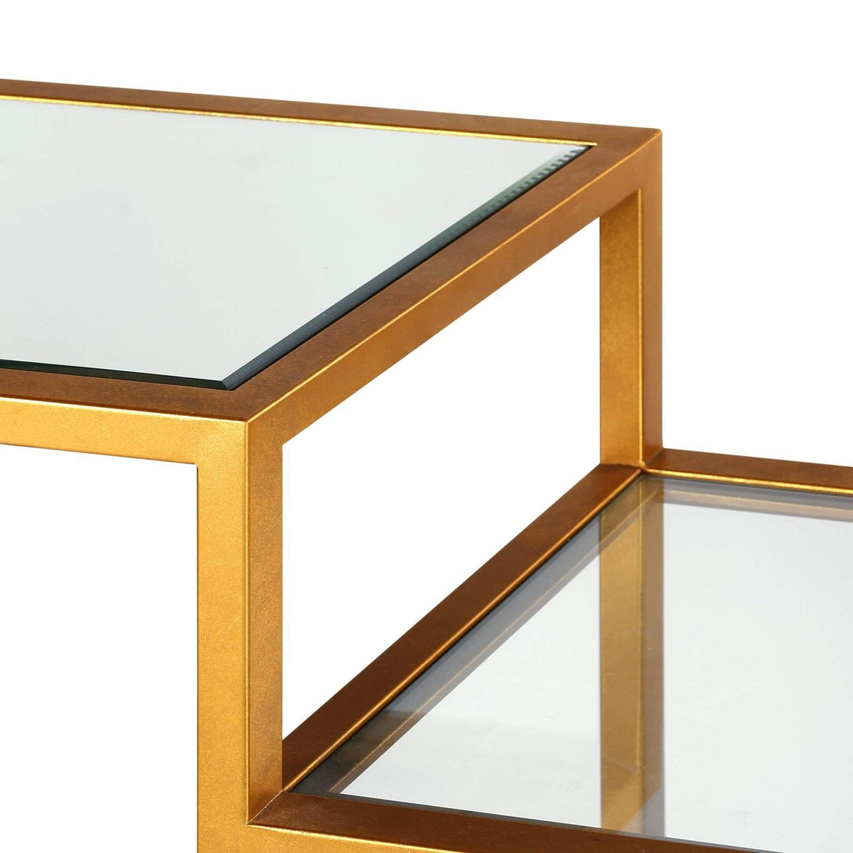 Villa &amp; House - Haynes Etagere In Gold-Bungalow 5-Blue Hand Home