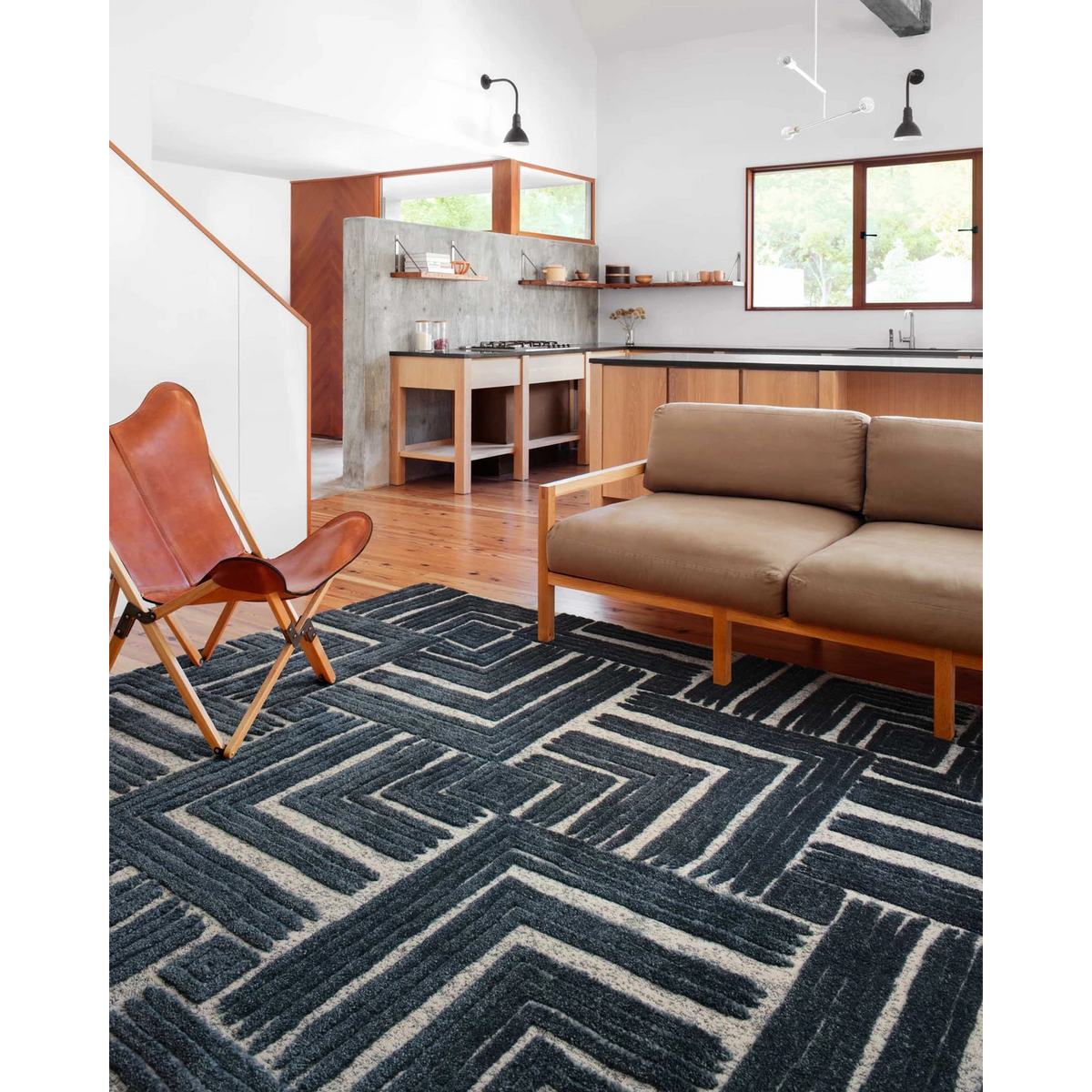 Hagen Rugs by Loloi - HAG-05 Blue/White-Loloi Rugs-Blue Hand Home