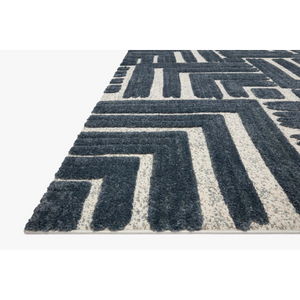Hagen Rugs by Loloi - HAG-05 Blue/White-Loloi Rugs-Blue Hand Home