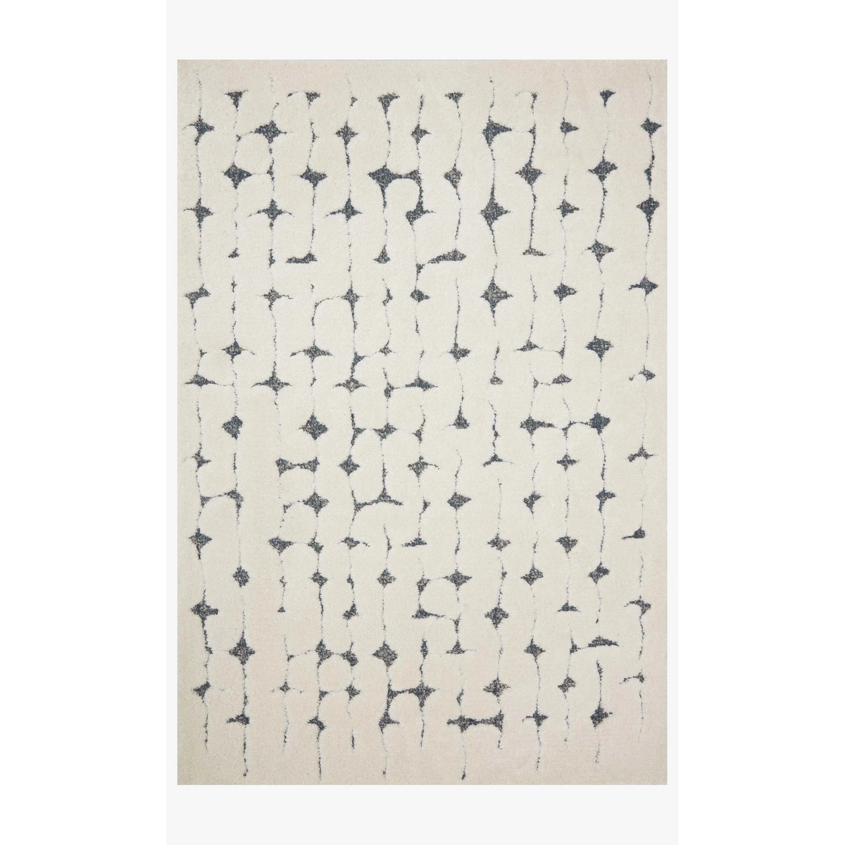 Hagen Rugs by Loloi - HAG-04 White/Navy-Loloi Rugs-Blue Hand Home