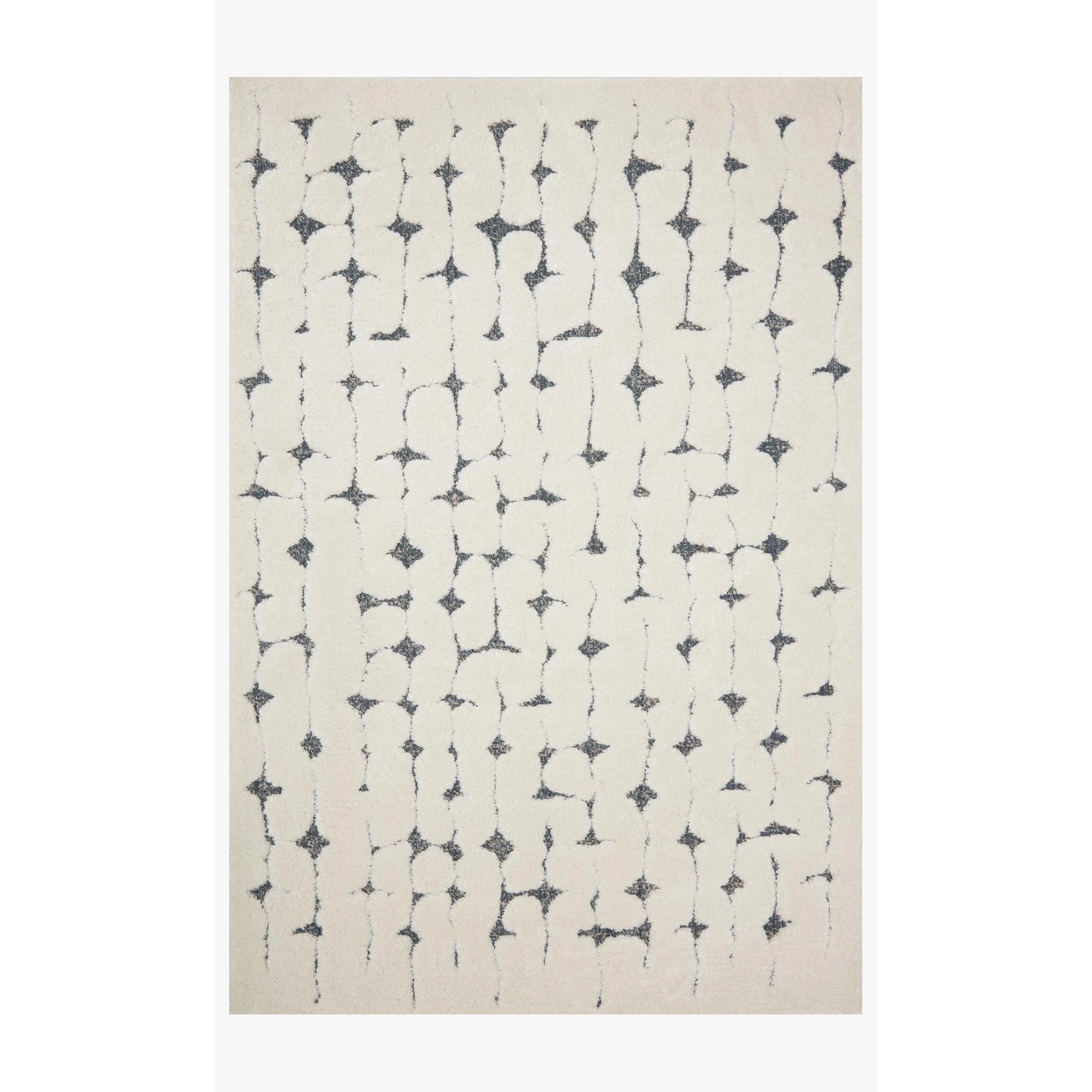 Hagen Rugs by Loloi - HAG-04 White/Navy-Loloi Rugs-Blue Hand Home