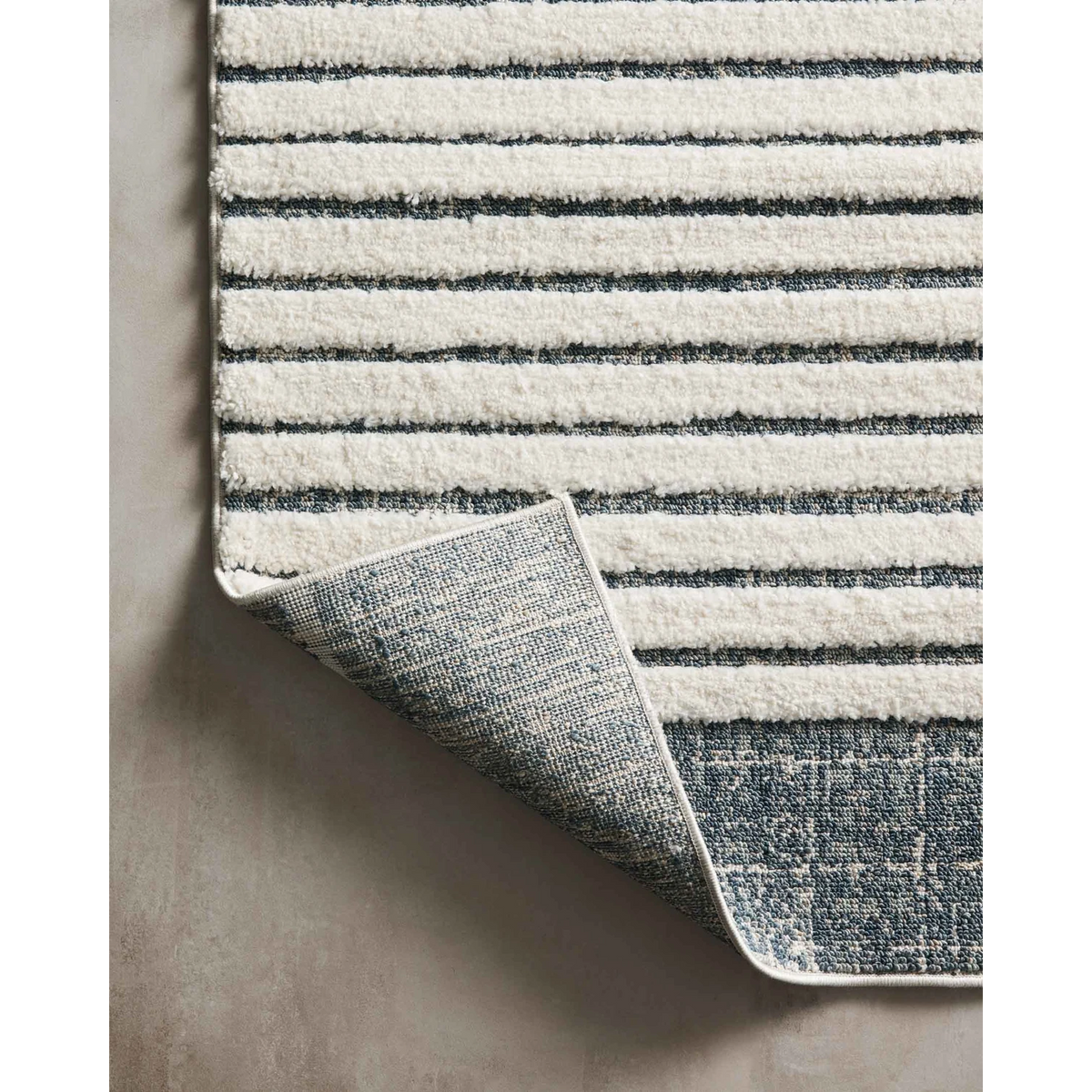 Hagen Rugs by Loloi - HAG-01 White/Ocean-Loloi Rugs-Blue Hand Home