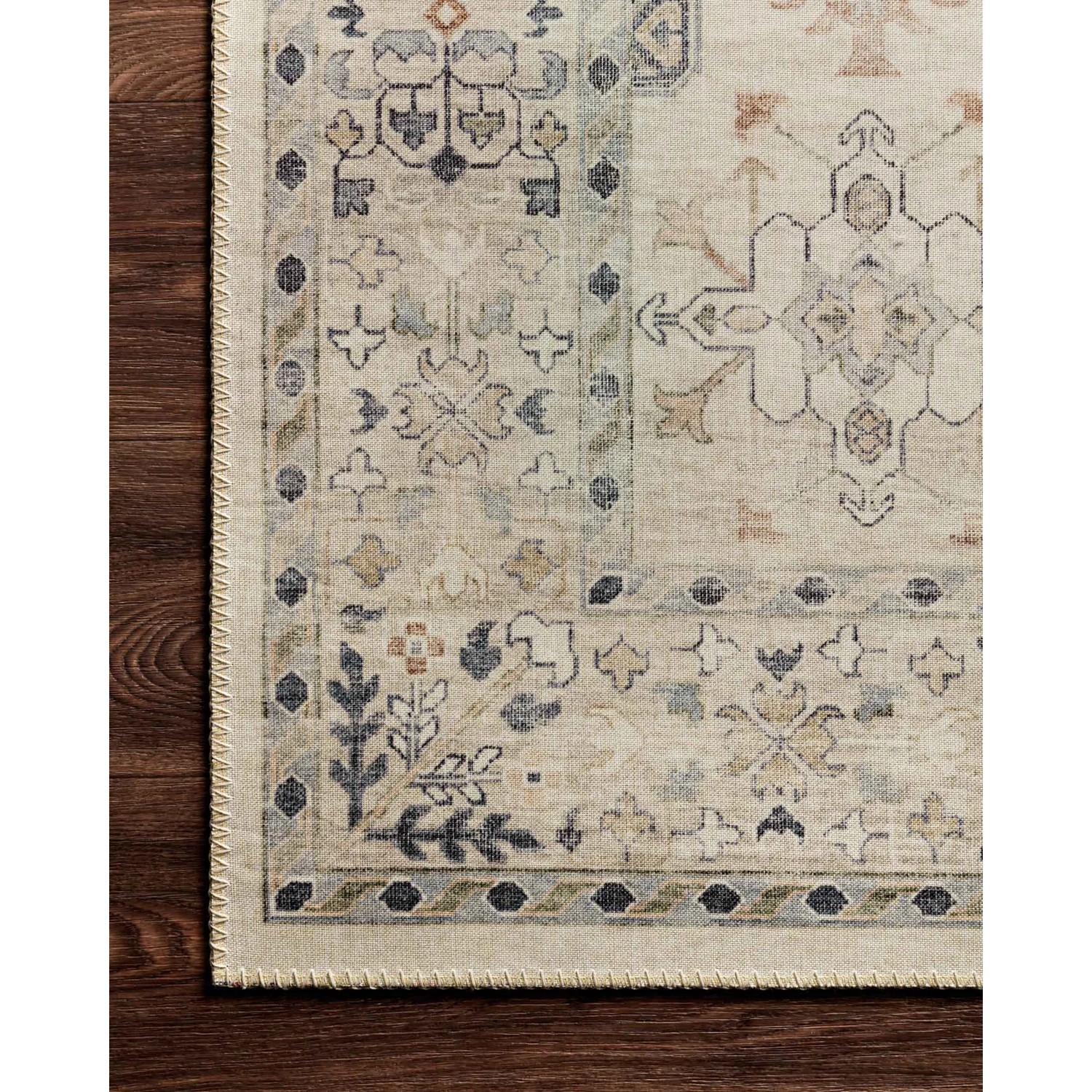 Hathaway Rug by Loloi - HTH-04 Beige/Multi-Loloi Rugs-Blue Hand Home