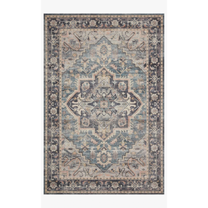 Hathaway Rug by Loloi - HTH-01 Navy/Multi-Loloi Rugs-Blue Hand Home