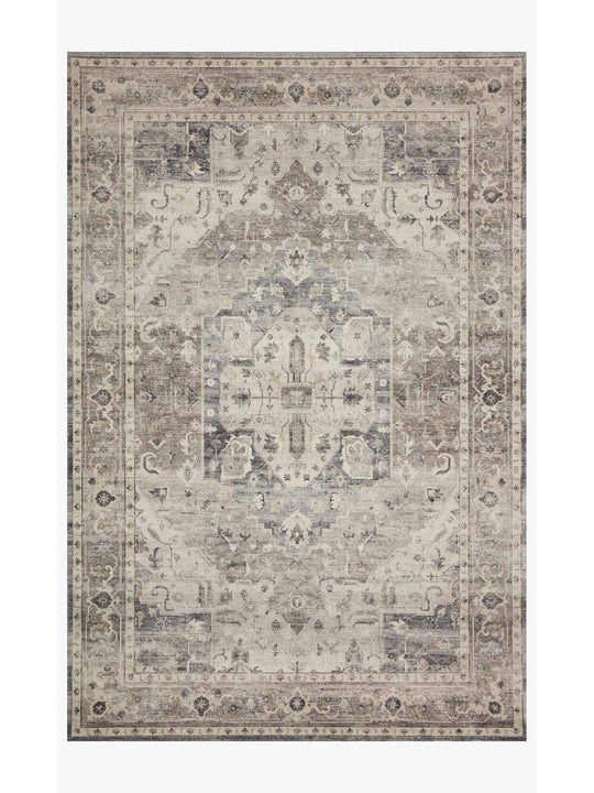 Hathaway Rug by Loloi - HTH-05 Steel/Ivory