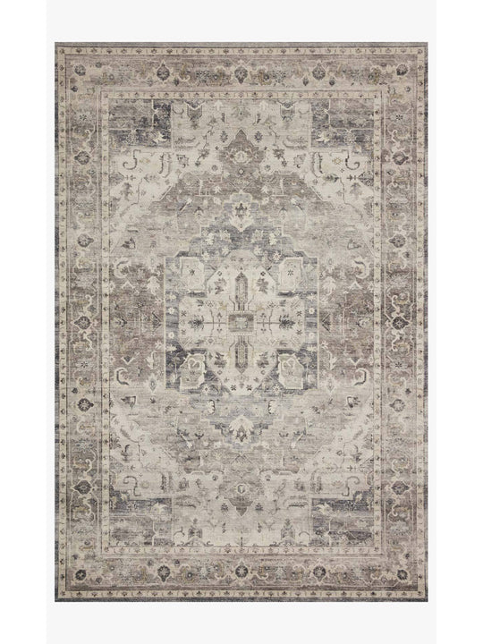 Hathaway Rug by Loloi - HTH-05 Steel/Ivory
