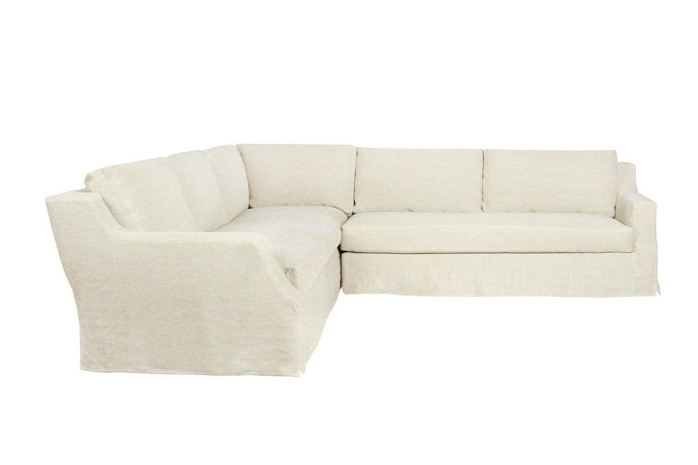 Cisco Brothers Hayden Deluxe 2 Arm Sectional-Blue Hand Home