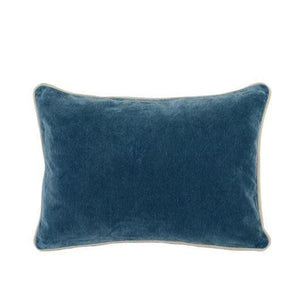 Heirloom Velvet Pillows-Classic Home-Blue Hand Home