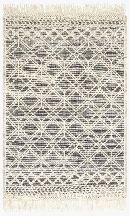 Holloway Magnolia Home by Joanna Gaines - YH-04 MH BLACK/IVORY-Loloi Rugs-Blue Hand Home