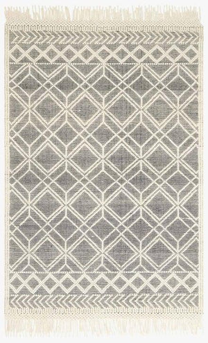 Holloway Magnolia Home by Joanna Gaines - YH-04 MH BLACK/IVORY-Loloi Rugs-Blue Hand Home
