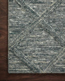 Hunter Rug by Magnolia Home by Joanna Gaines - HUN-01 Ocean-Loloi Rugs-Blue Hand Home