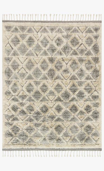 Hygge Rug by Loloi Rugs - YG-02 Smoke / Taupe-Loloi Rugs-Blue Hand Home