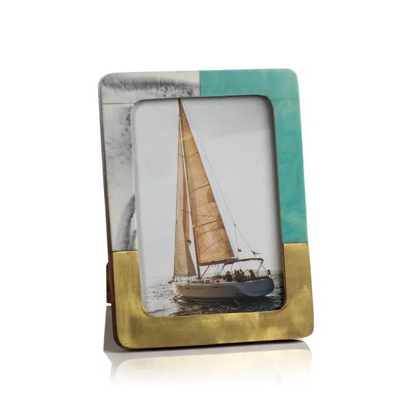 Apulia Photo Frame - 5x7-Blue Hand Home
