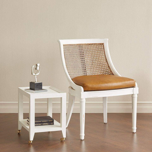 Villa & House - Isadora Tea Table In White-Bungalow 5-Blue Hand Home
