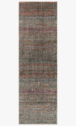 Javari Rugs by Loloi - JV-02 Charcoal/Sunset-Loloi Rugs-Blue Hand Home