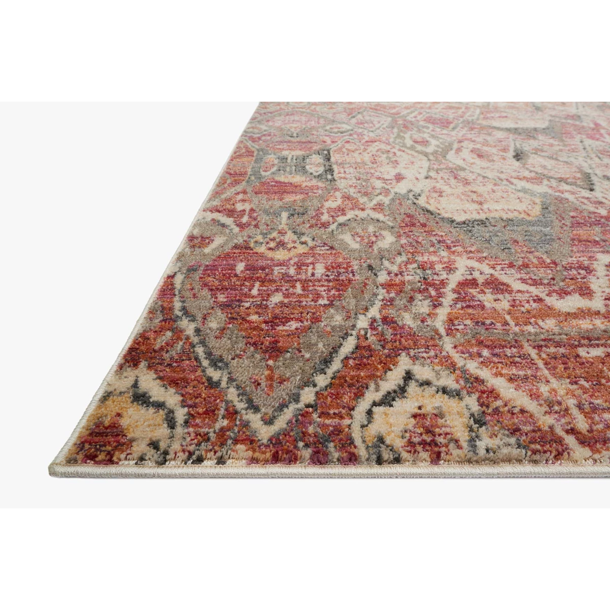 Javari Rugs by Loloi - JV-04 Berry/Ivory-Loloi Rugs-Blue Hand Home