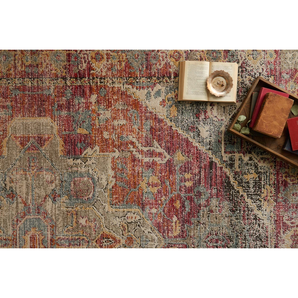 Javari Rugs by Loloi - JV-08 Berry/Sunrise-Loloi Rugs-Blue Hand Home