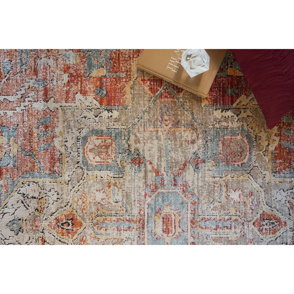 Javari Rugs by Loloi - JV-08 Berry/Sunrise-Loloi Rugs-Blue Hand Home