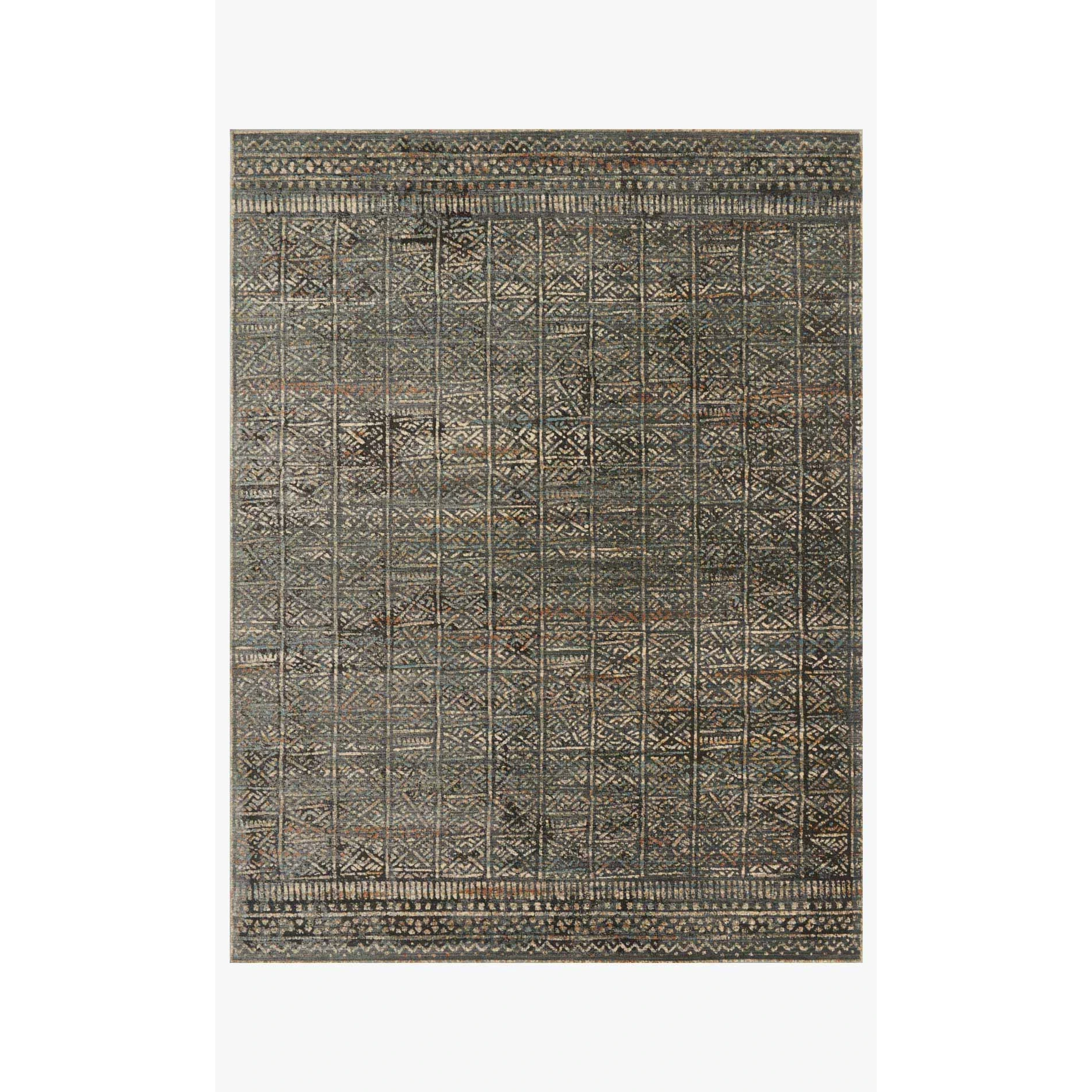 Javari Rugs by Loloi - JV-06 Charcoal/Silver-Loloi Rugs-Blue Hand Home