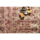 Javari Rugs by Loloi - JV-10 Drizzle/Berry-Loloi Rugs-Blue Hand Home