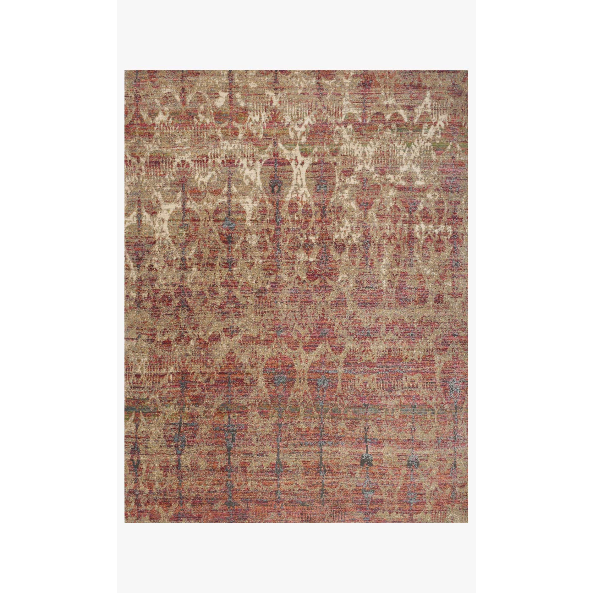 Javari Rugs by Loloi - JV-10 Drizzle/Berry-Loloi Rugs-Blue Hand Home