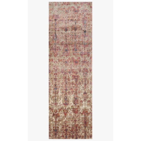 Javari Rugs by Loloi - JV-10 Drizzle/Berry-Loloi Rugs-Blue Hand Home