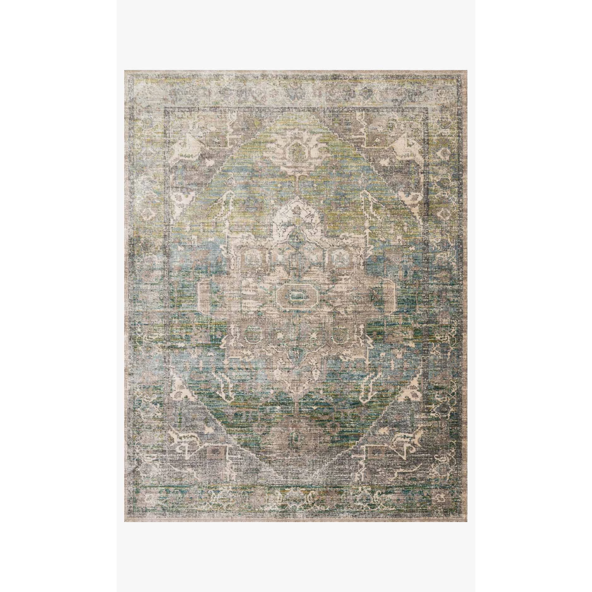 Javari Rugs by Loloi - JV-08 Grass/Ocean-Loloi Rugs-Blue Hand Home