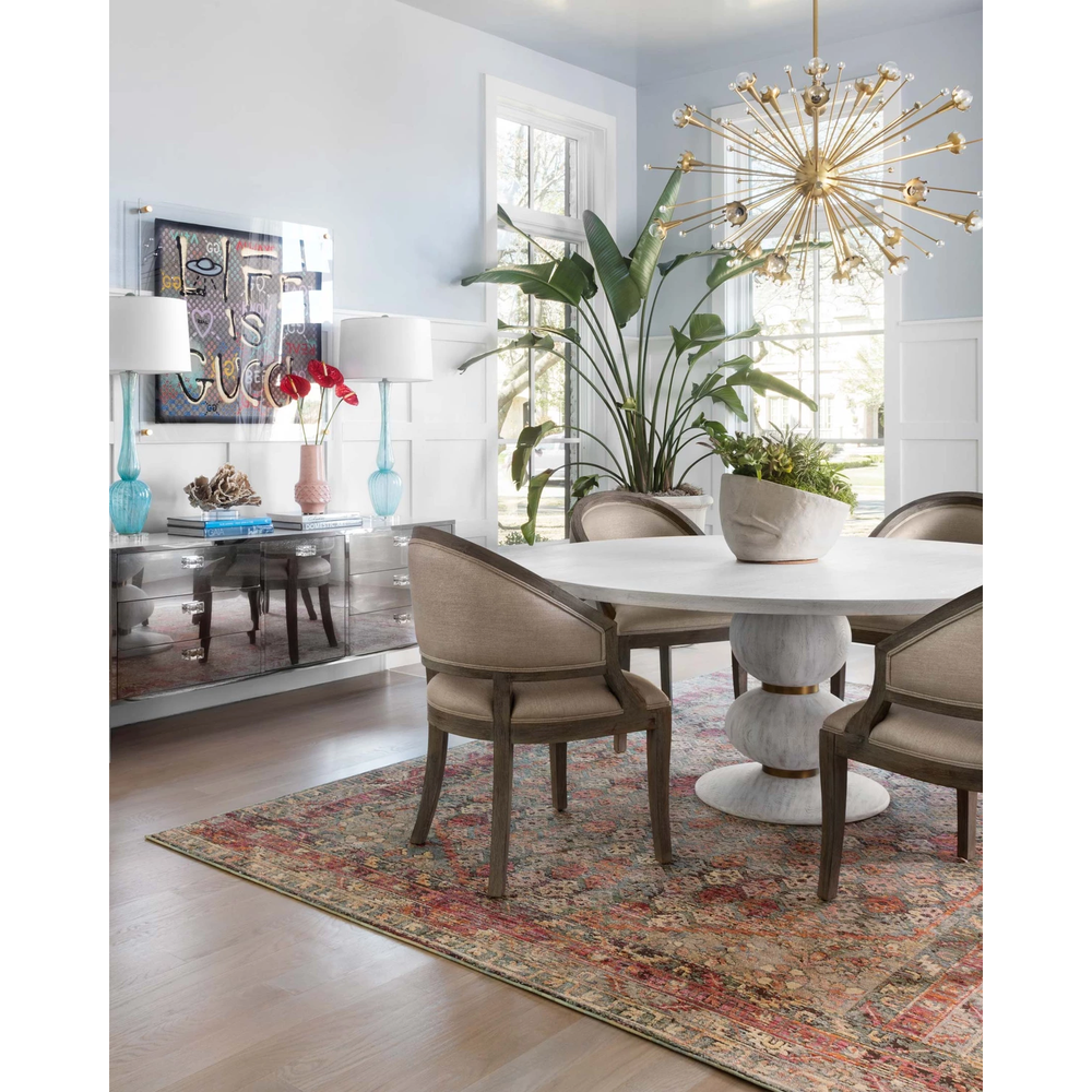 Javari Rugs by Loloi - JV-03 Slate/Berry-Loloi Rugs-Blue Hand Home