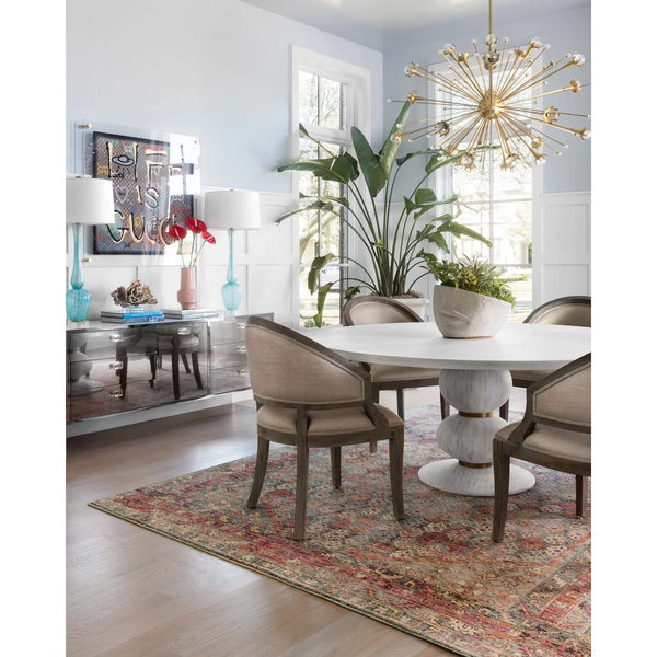 Javari Rugs by Loloi - JV-03 Slate/Berry-Loloi Rugs-Blue Hand Home