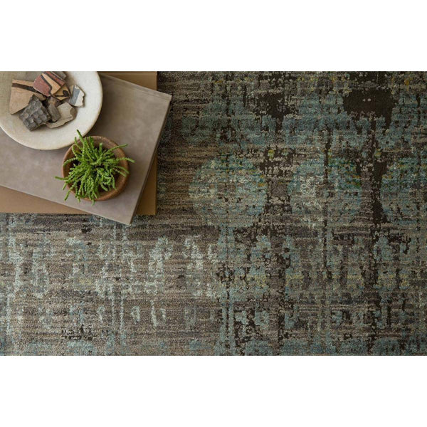 Javari Rugs by Loloi - JV-07 Steel/Lagoon-Loloi Rugs-Blue Hand Home