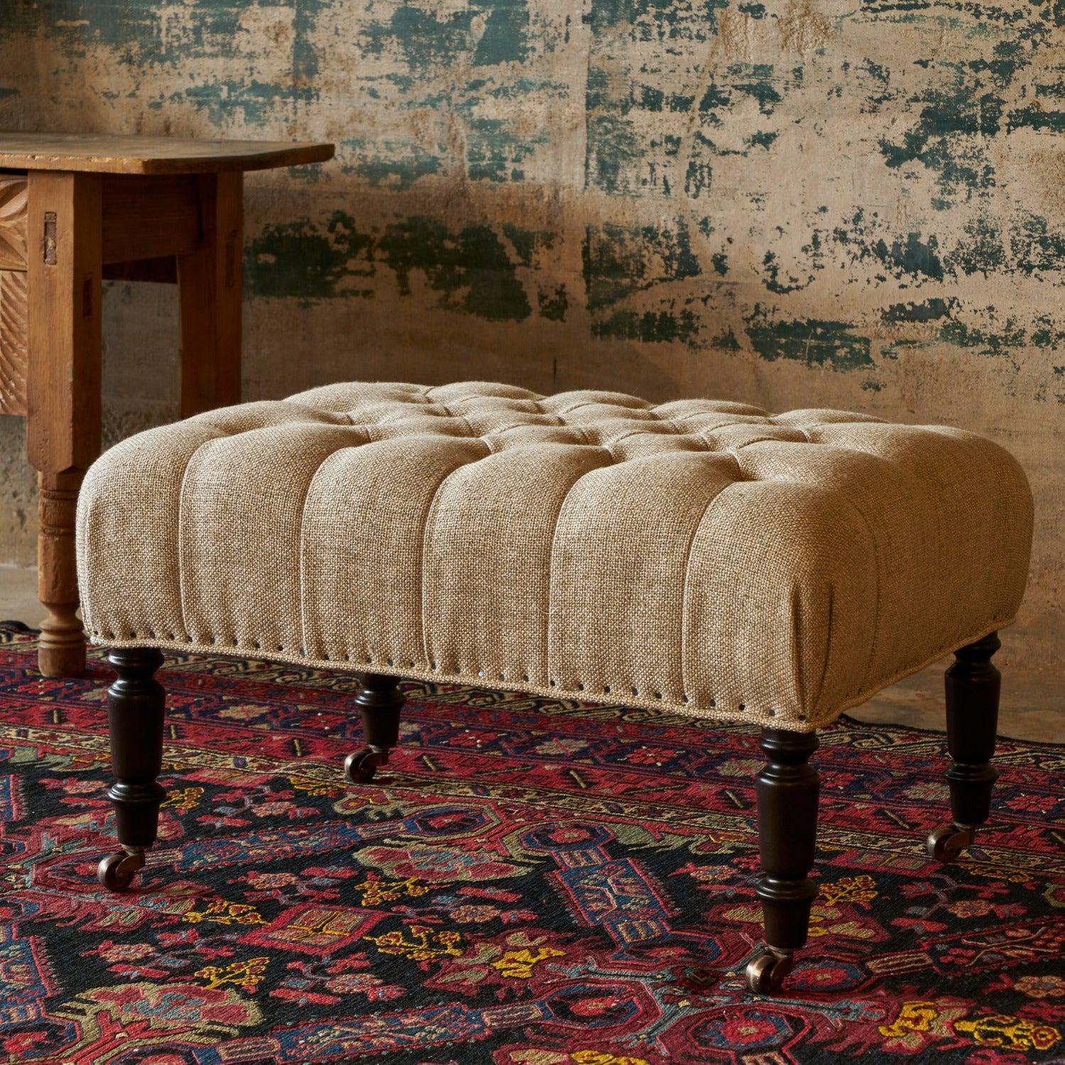 Cisco Brothers Juliet Ottoman-Cisco Brothers-Blue Hand Home