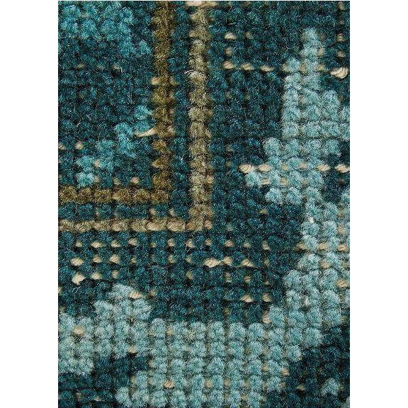 Jaipur Kai Rugs - Deep Teal and Avocado-Jaipur Living-Blue Hand Home