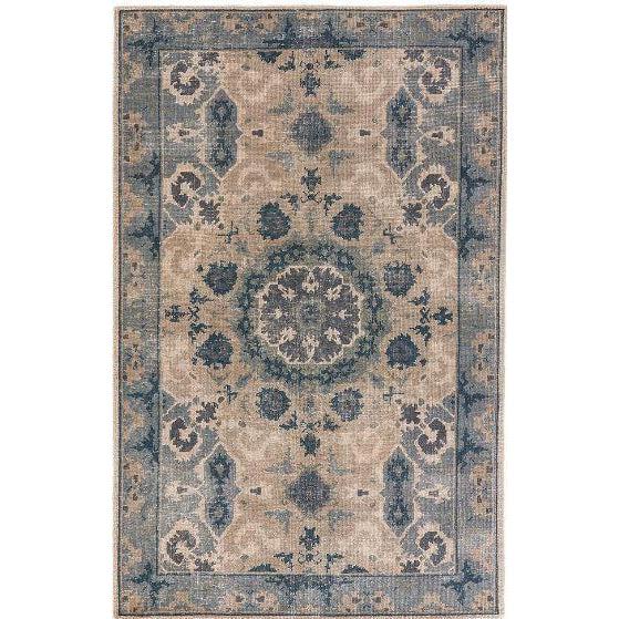 Jaipur Kai Collection - Aluminum and Monument-Jaipur Living-Blue Hand Home