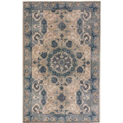 Jaipur Kai Collection - Aluminum and Monument-Jaipur Living-Blue Hand Home