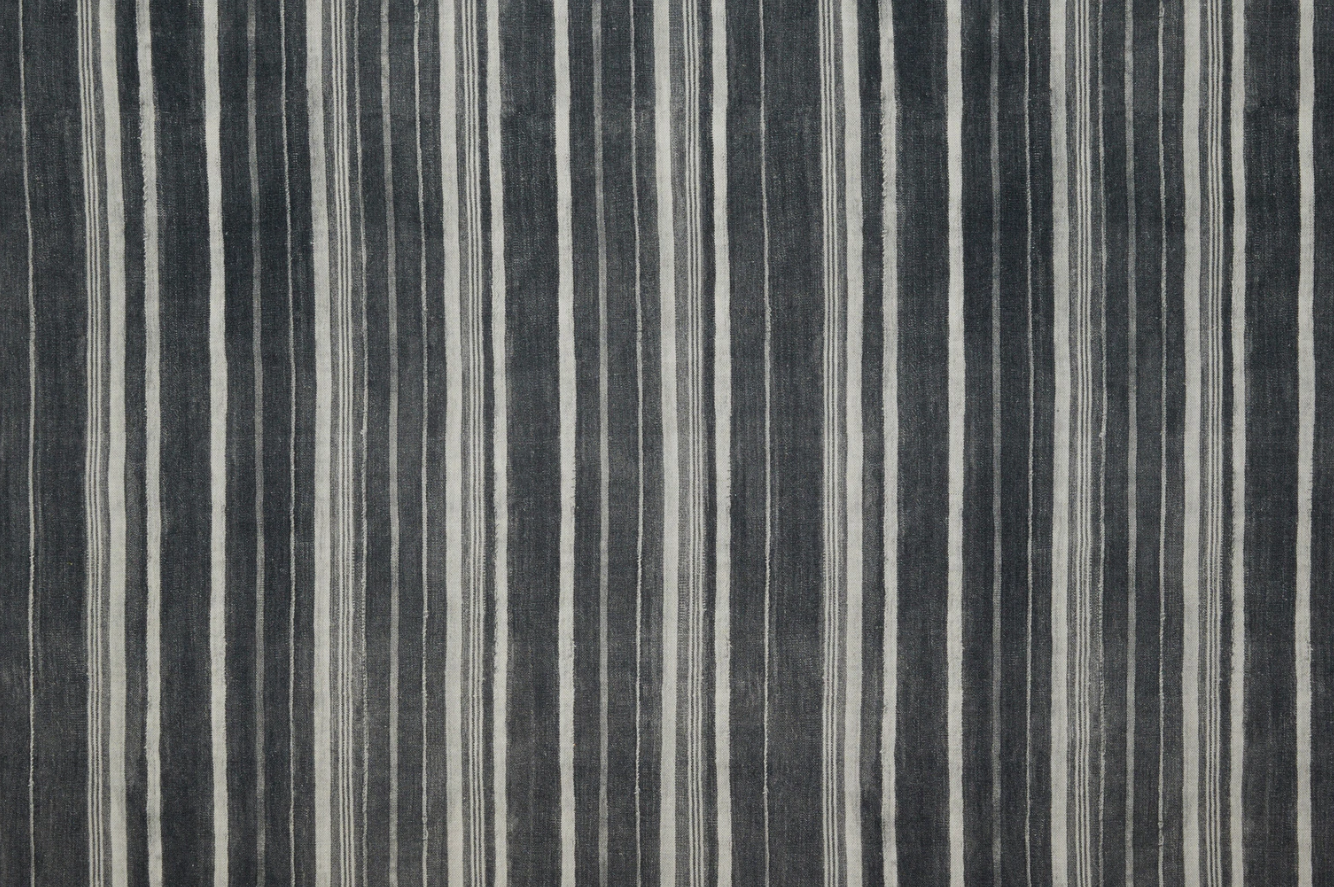 Cisco Fabric Kayan Carbon - Grade J - Cotton/Linen-Cisco Brothers-Blue Hand Home