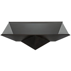Kenora Coffee Table, Walnut - Glass Top-CFC Furniture-Blue Hand Home