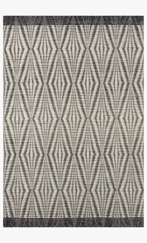 Kenzie Rugs by Loloi - KNZ-01 Ivory/Charcoal-Loloi Rugs-Blue Hand Home