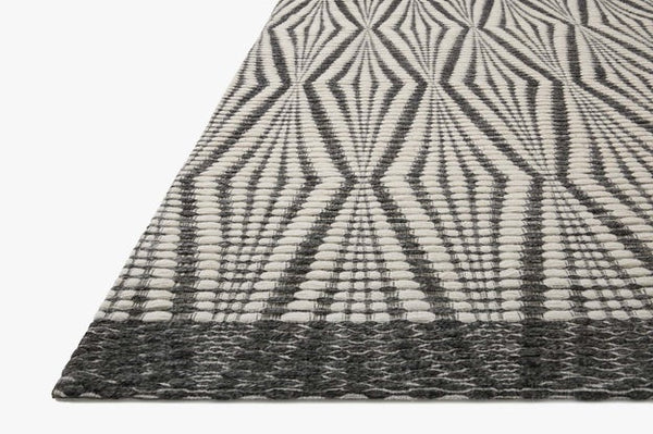 Kenzie Rugs by Loloi - KNZ-01 Ivory/Charcoal-Loloi Rugs-Blue Hand Home