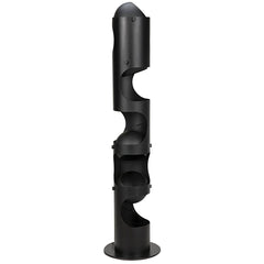 Columna Floor Lamp, Black Steel