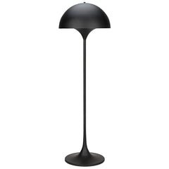 Cataracta Floor Lamp, Black Steel