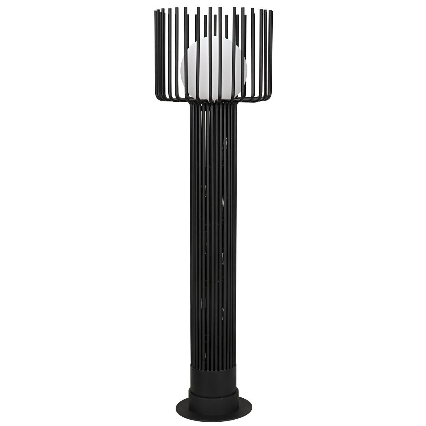 Lucis Floor Lamp, Black Steel