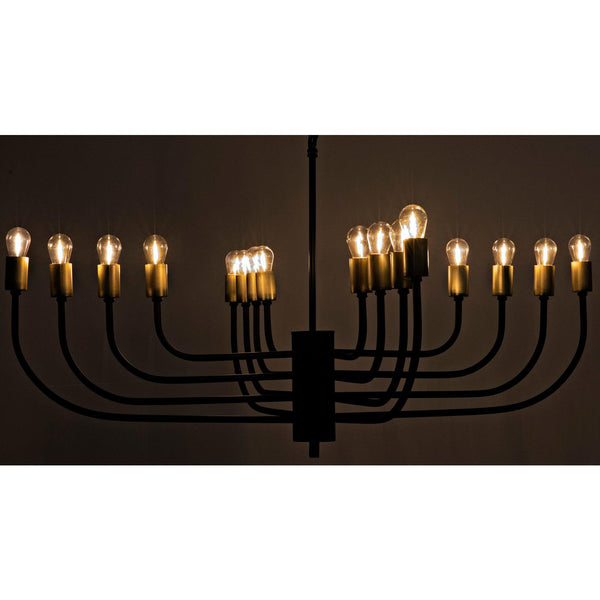 Claude Chandelier-Noir Furniture-Blue Hand Home